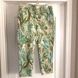 Chico’s cropped pants.